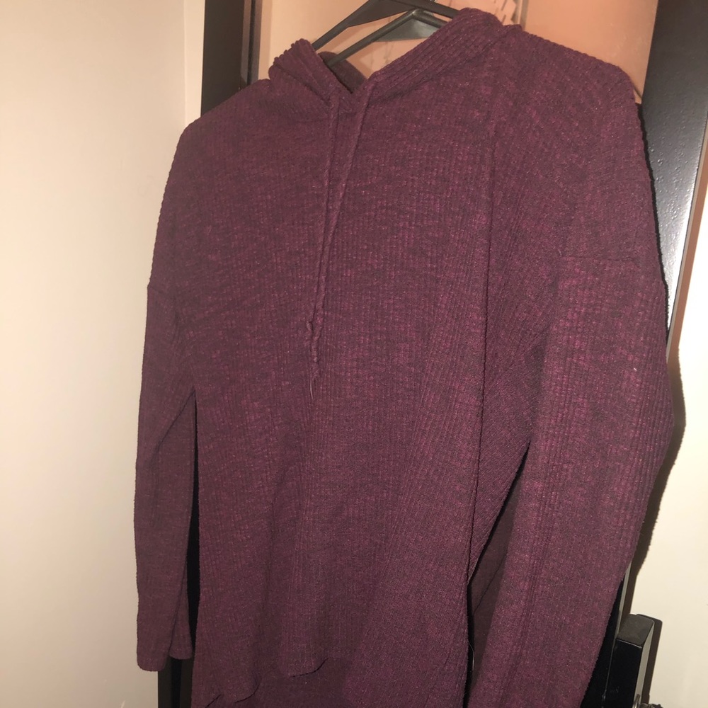 Maroon hoodie